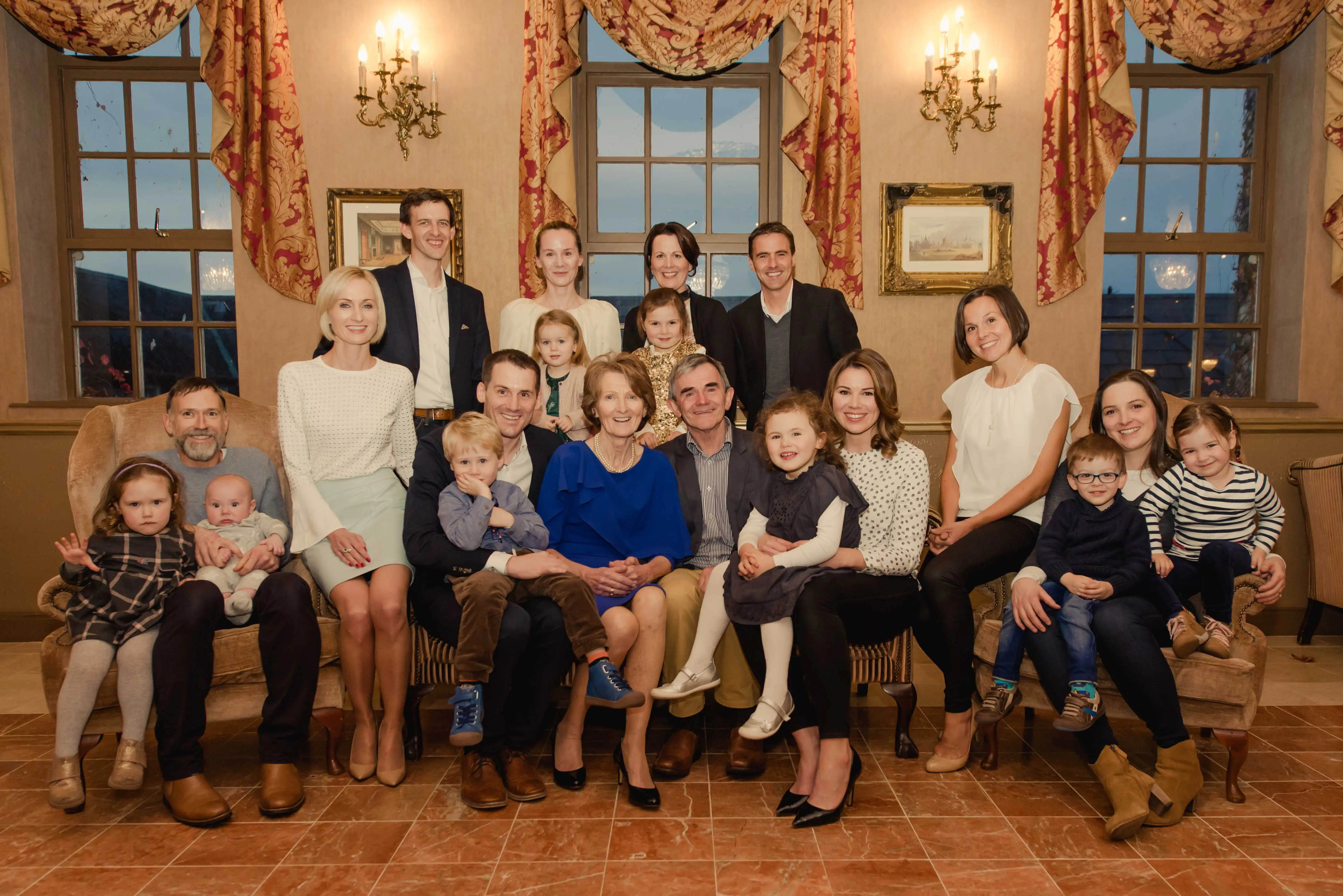 Extended family photograph